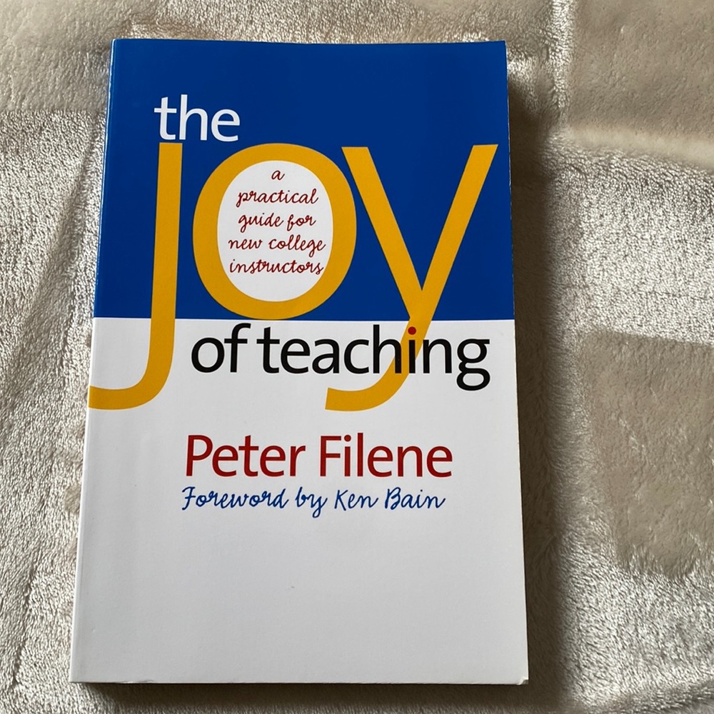 The joy of teaching. Book